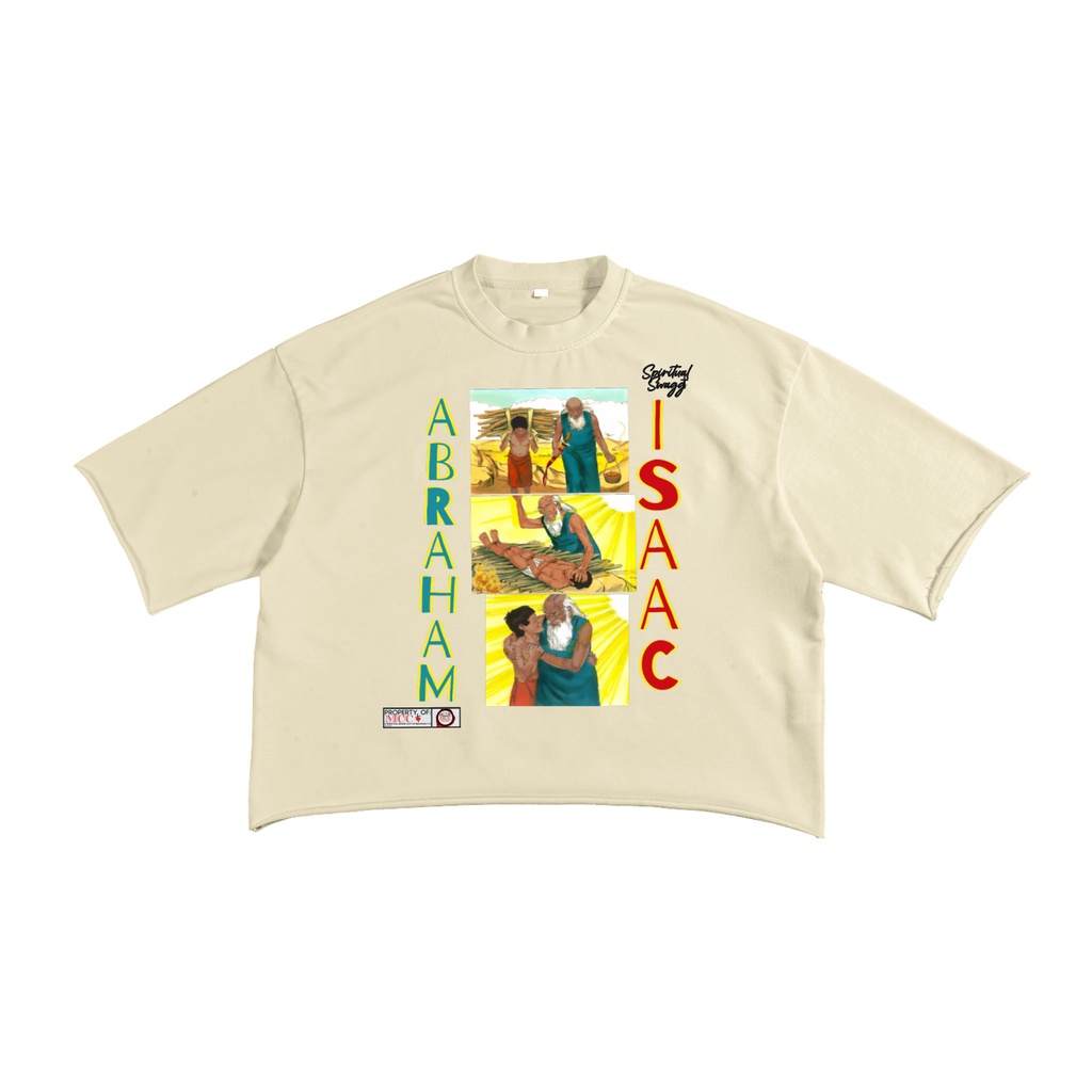 Abraham & Isaac Terry Raw Edge T-Shirt