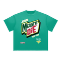 Meant To Die Sun Fade Raw Edge T-Shirt