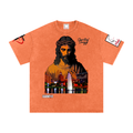Stepping Stone Snow Washed Oversized Cotton T-Shirt