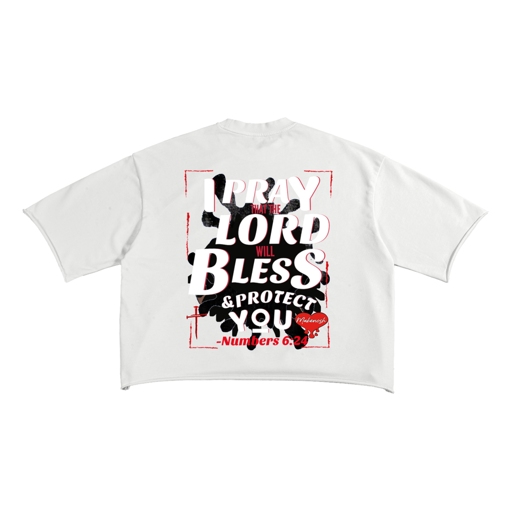 G9D Bless You French Terry Raw Edge T-Shirt