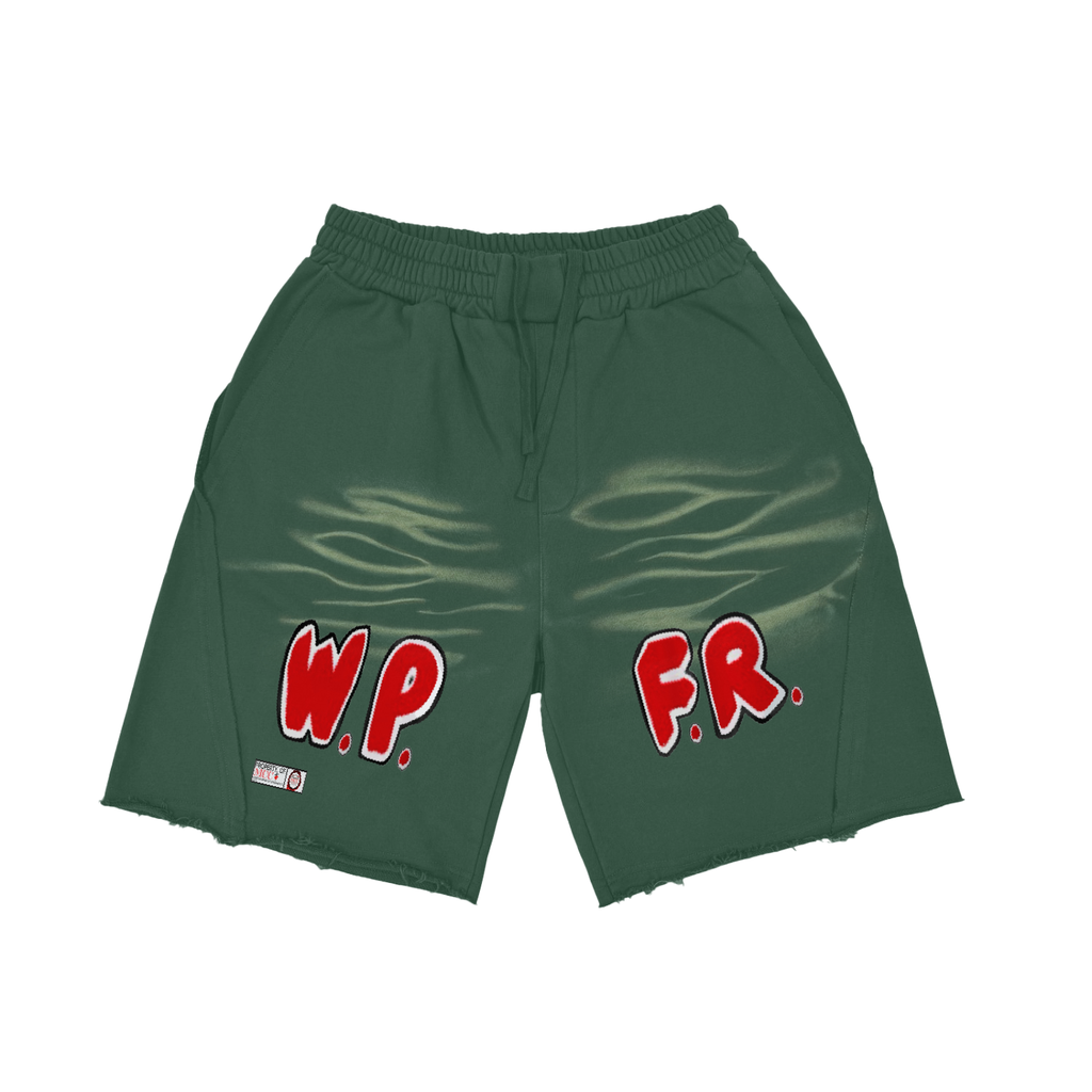WPFR Vintage Washed Tiger Stripes Short Pants