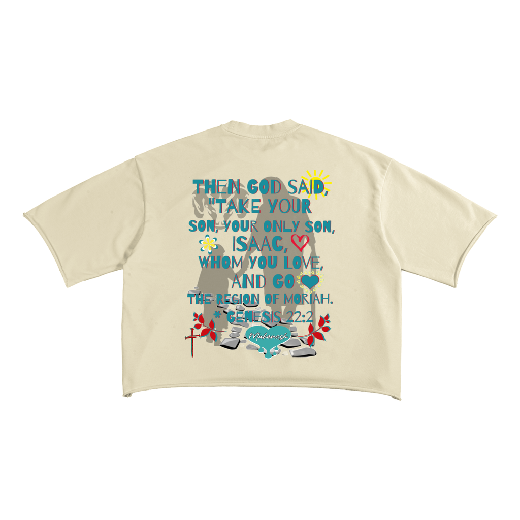 Abraham & Isaac Terry Raw Edge T-Shirt