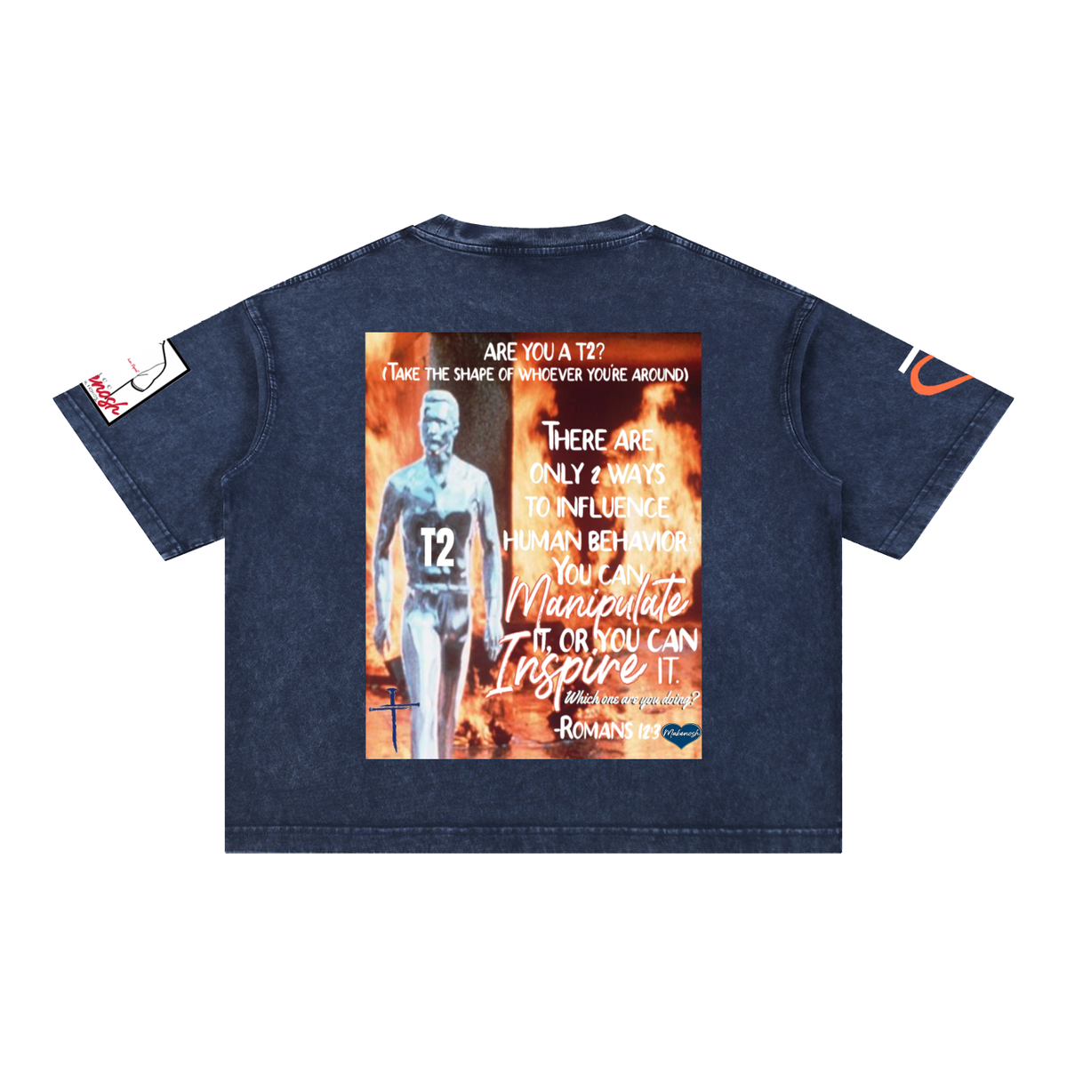 Are U A T2? Boxy Cotton Tee