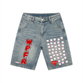 Logos Men's Vintage Wash Denim Shorts