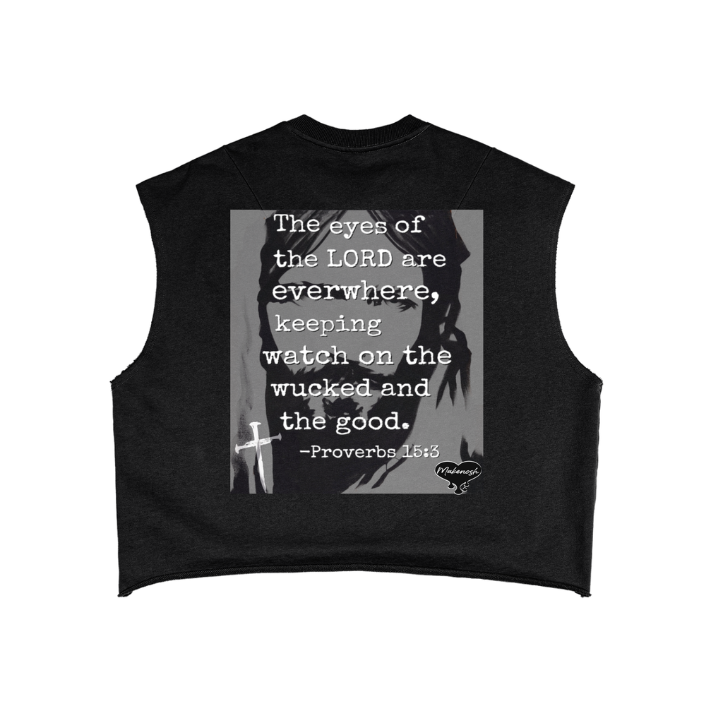 HE Sees Everything French Terry Boxy Tank Top