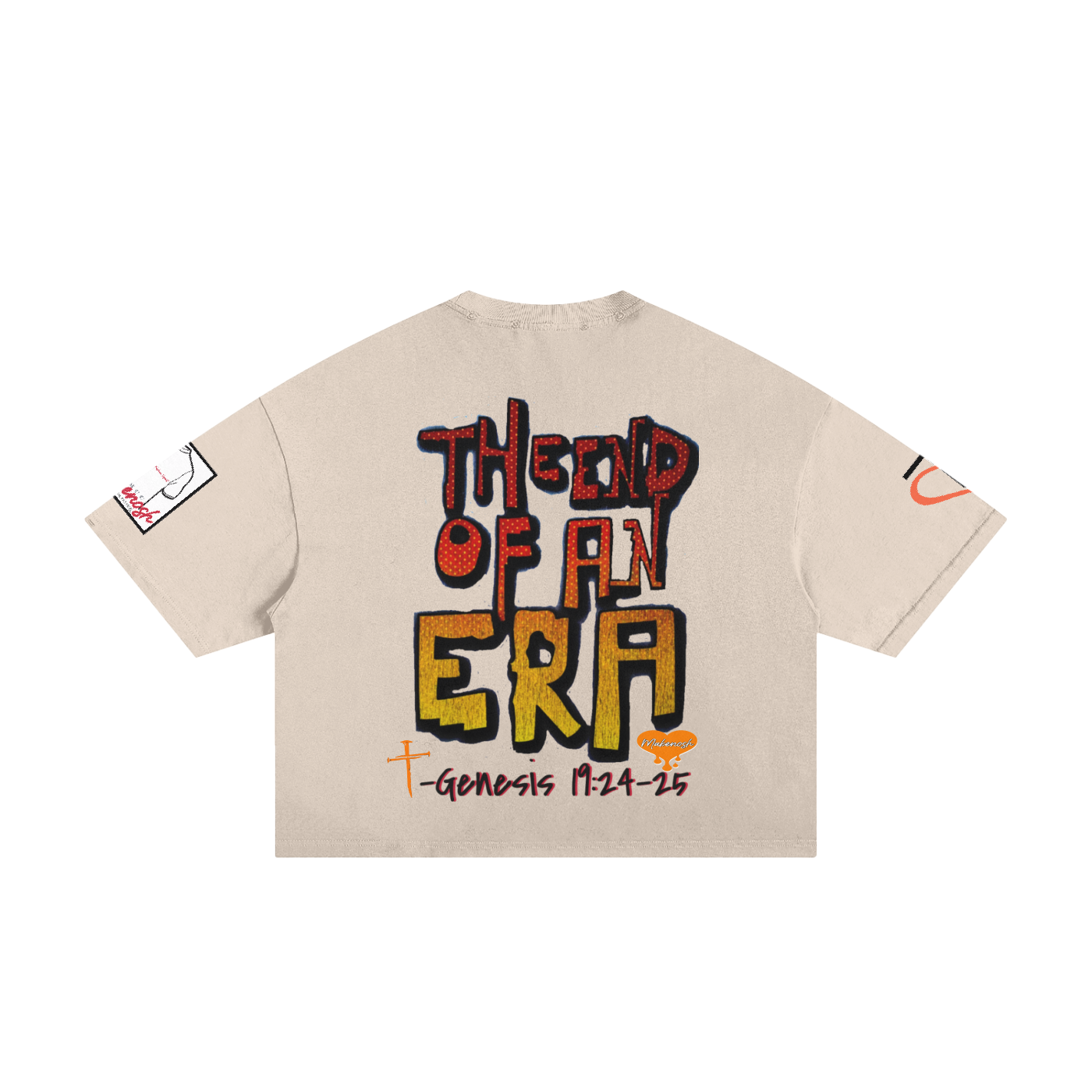 End of An Era Classic Frayed Boxy Tee
