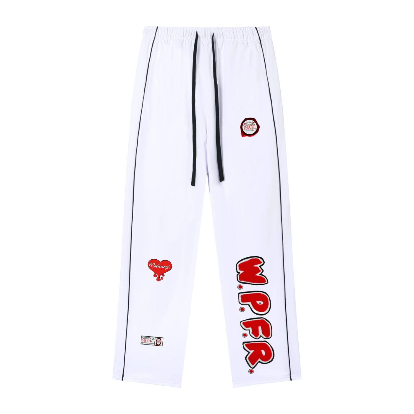 WPFR Men’s Piping Straight Leg Sweatpants