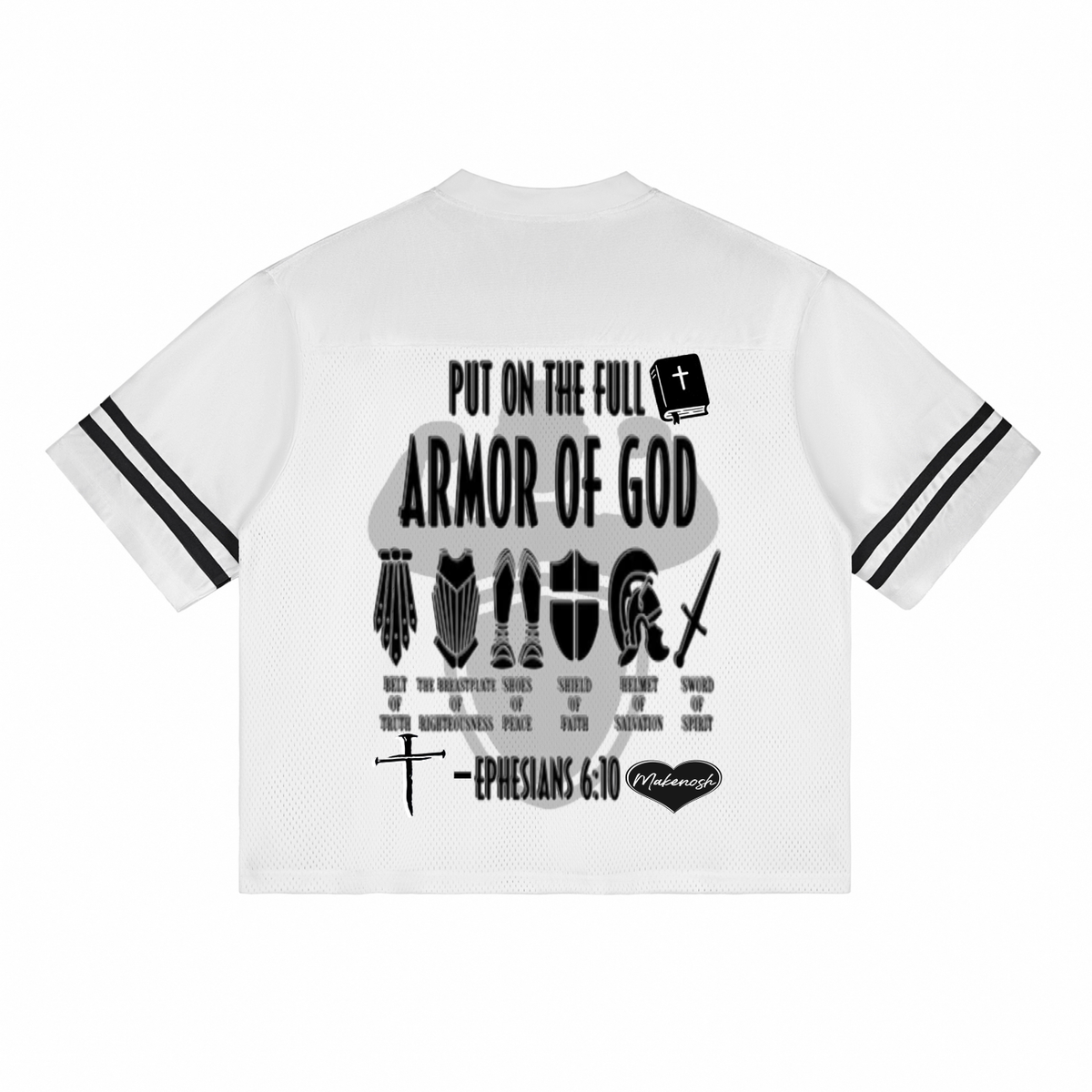 Armor Of God Taped Mesh T-Shirt