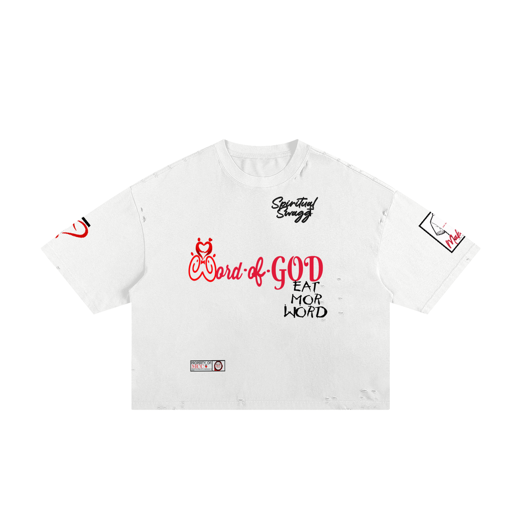 Word of GOD Classic Frayed Boxy Tee