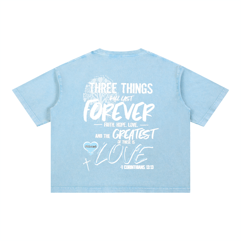 FHL Mineral Wash Boxy Cotton T-Shirt