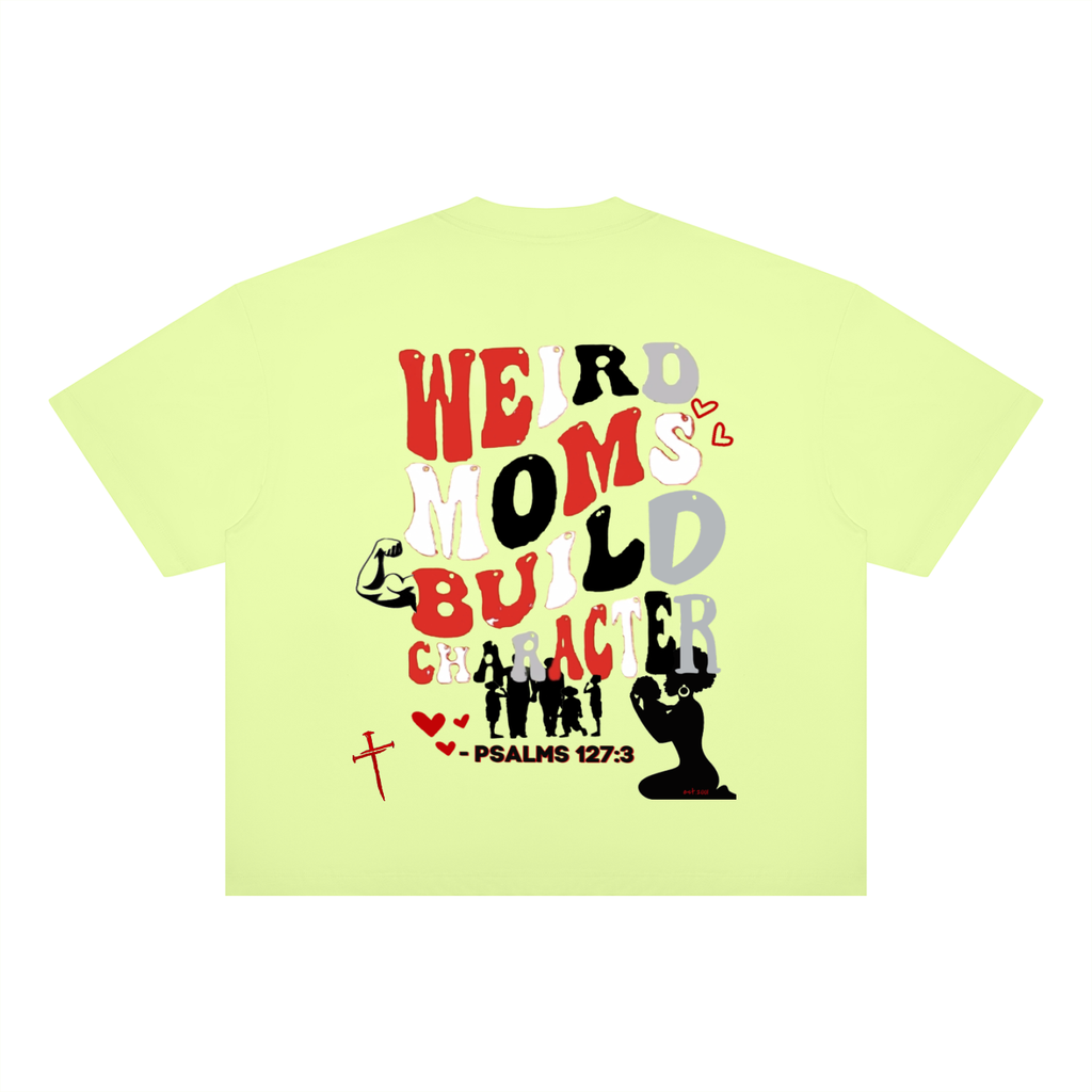 Boy Mama Unisex Boxy Drop Shoulder T-Shirt