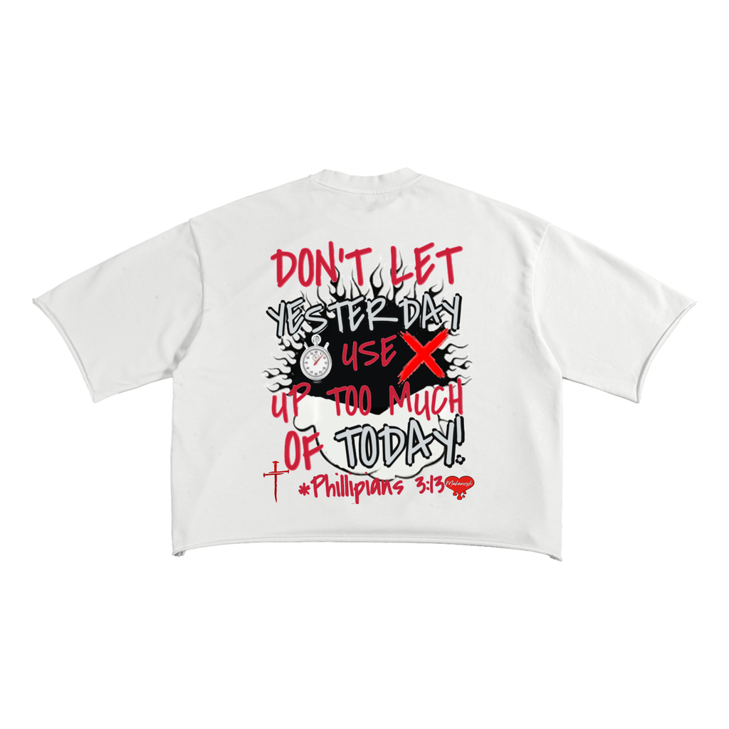 Eat Yesterday French Terry Raw Edge T-Shirt