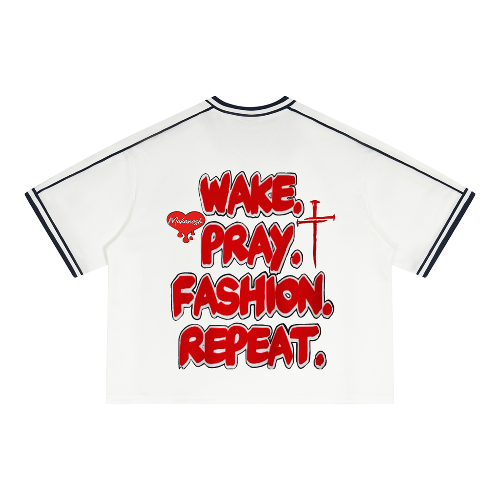 WPFR Unisex Boxy V-Neck Soccer Jersey