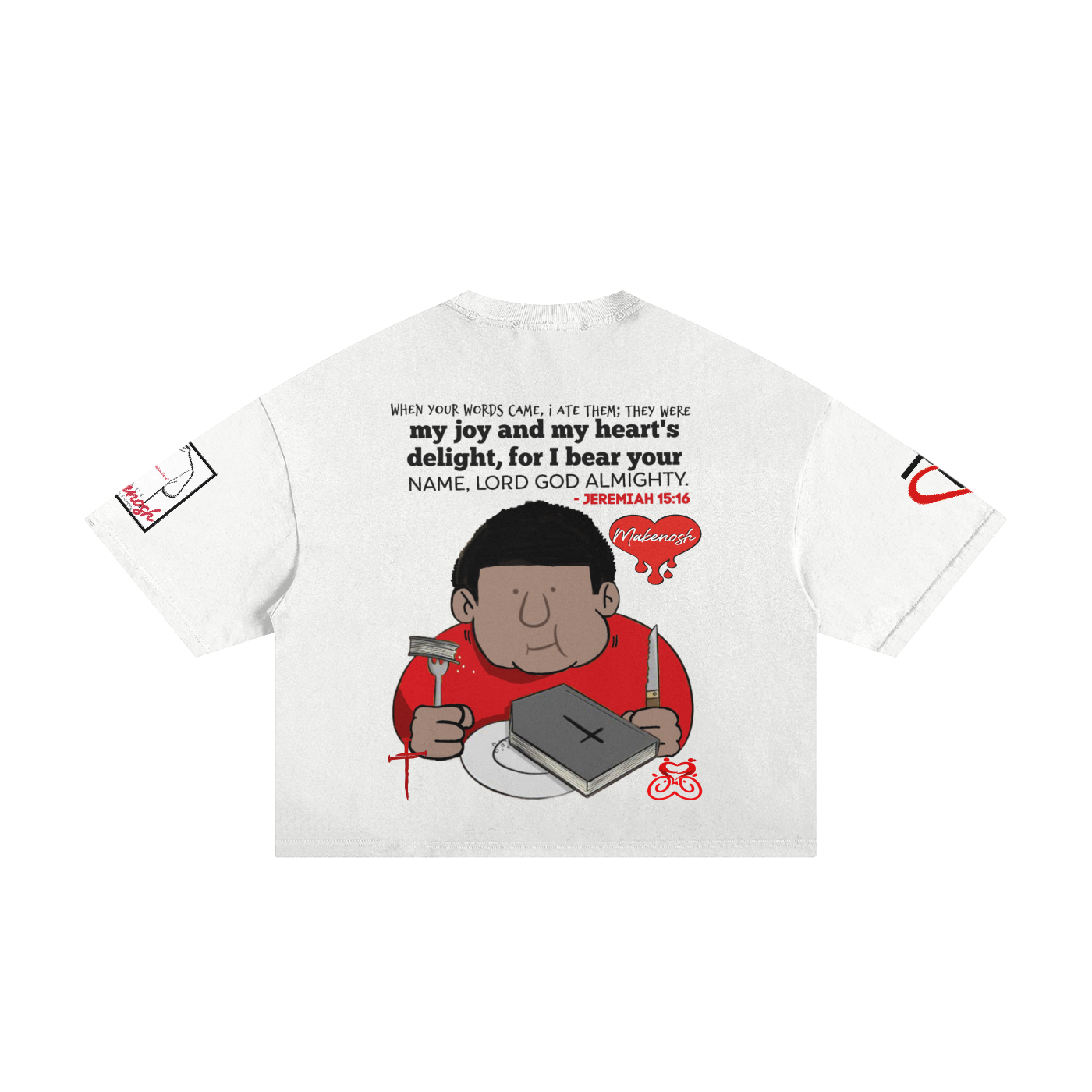 Word of GOD Classic Frayed Boxy Tee
