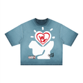 Kindness Unisex Reverse Dyed Boxy T-Shirt