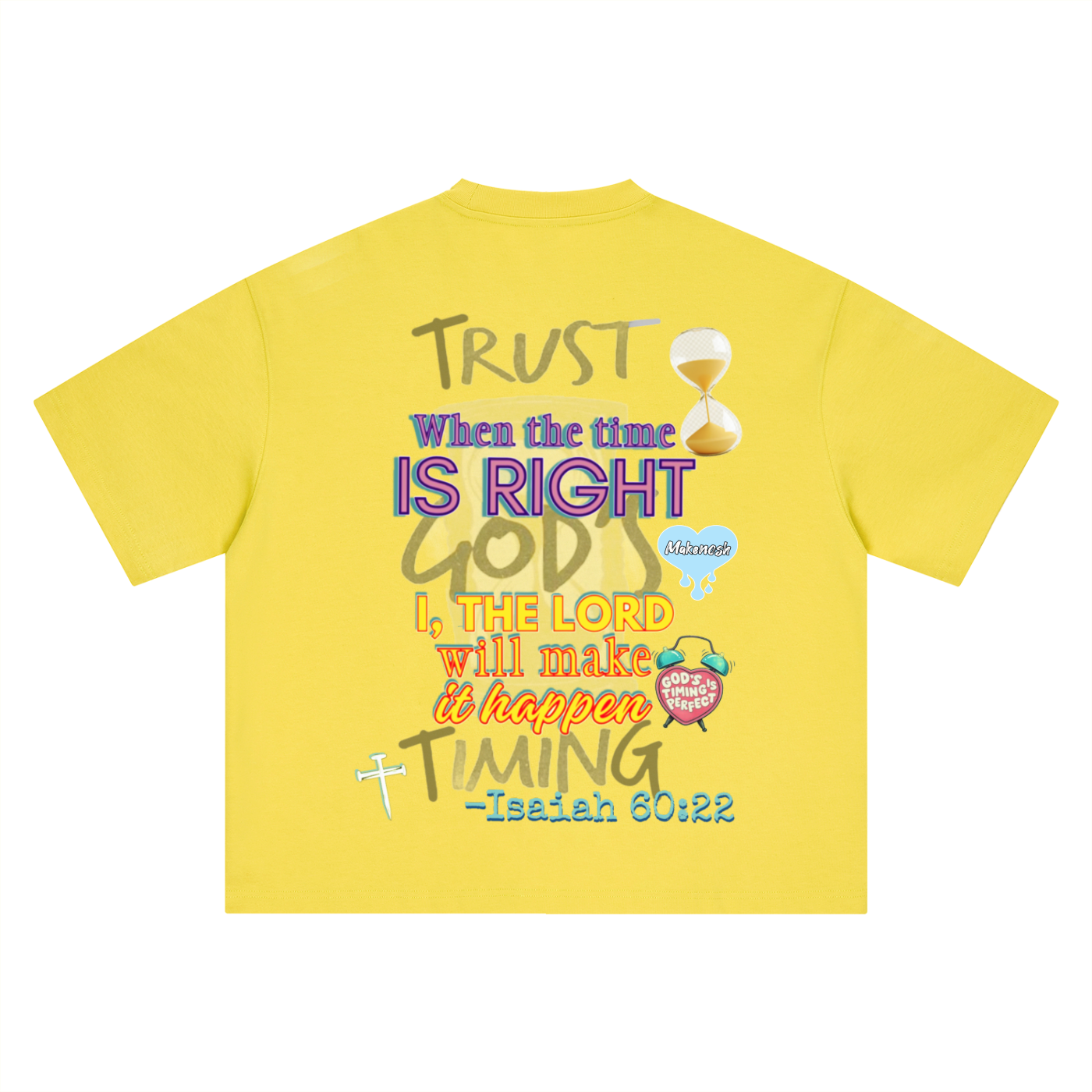 Gods Word Boxy Oversized T-Shirt