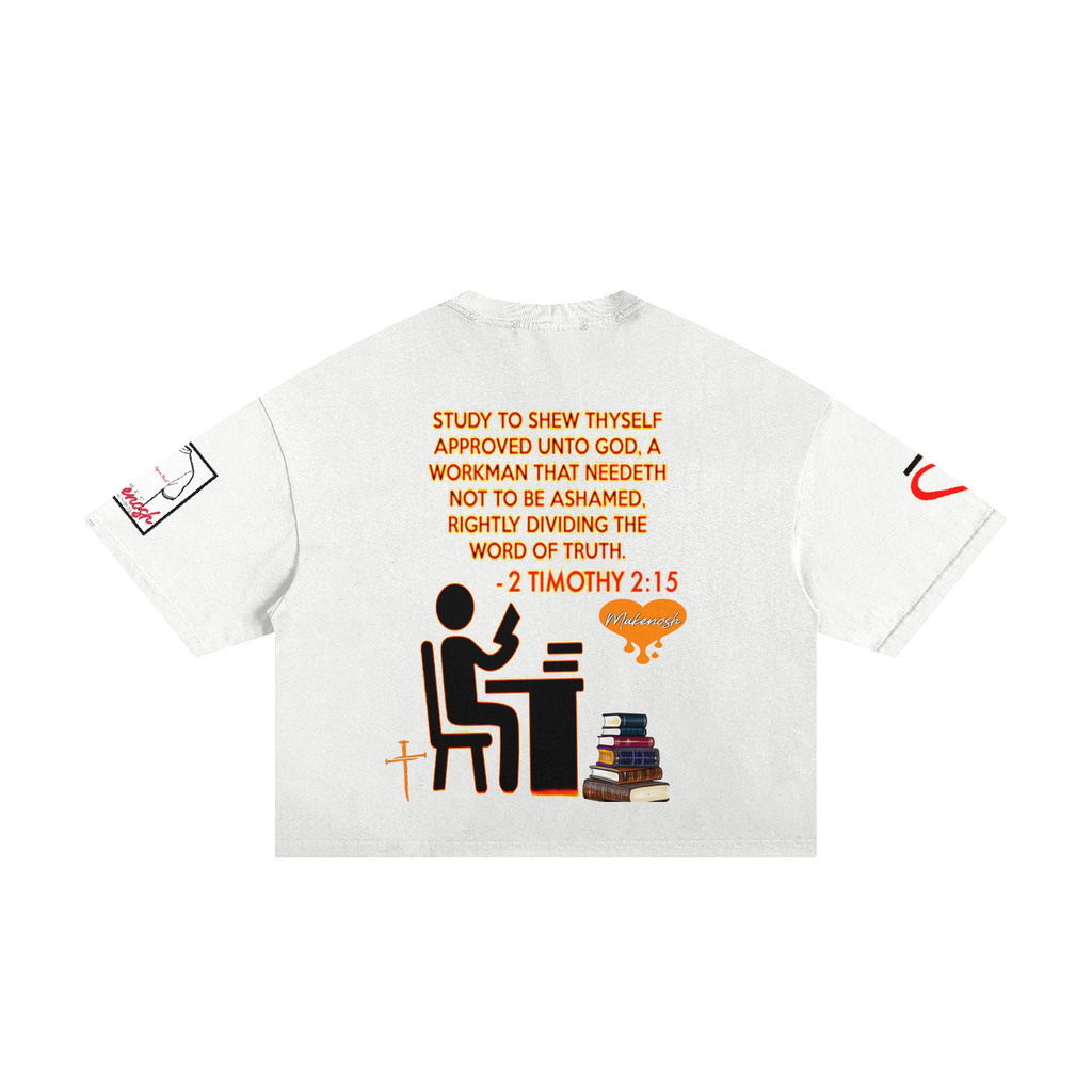 The Holy Bible Classic Frayed Boxy Tee