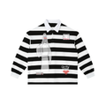 Eyes Of The Lord Color Block Stripe Polo Shirt