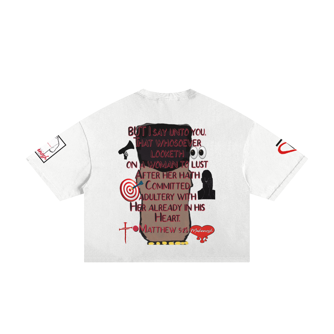 Lust Classic Frayed Boxy Tee