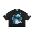 A Kneeling Man BLACK Boxy Tee