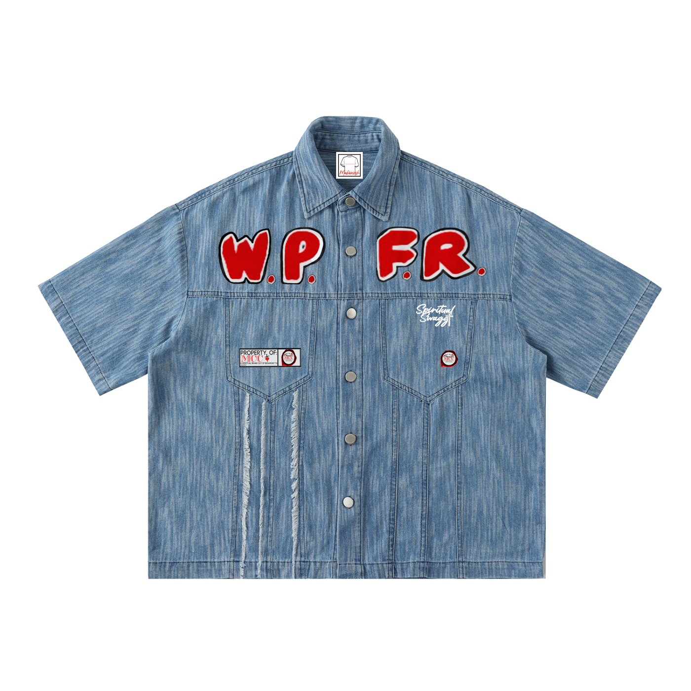 MCC Distressed Wash Short-Sleeve Shirt