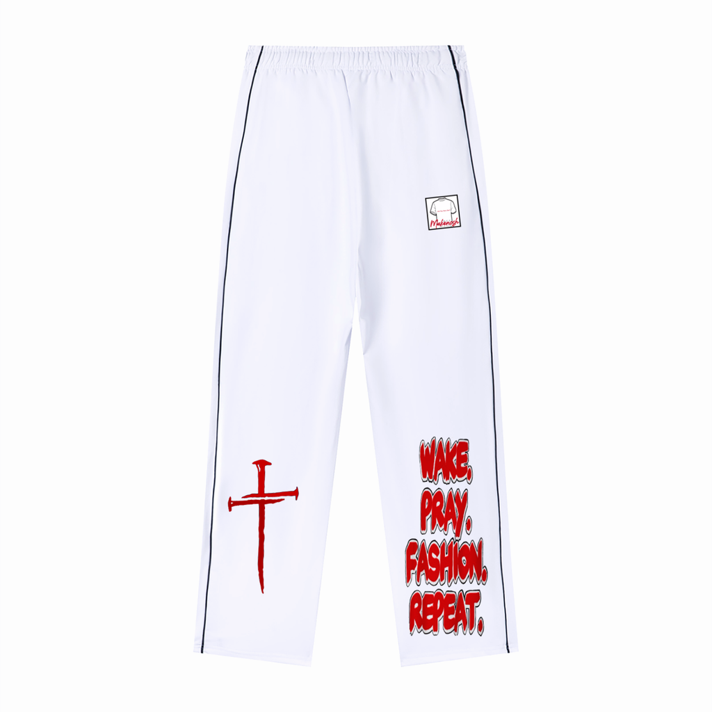 WPFR Men’s Piping Straight Leg Sweatpants