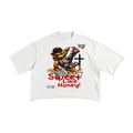 Honey Scroll Ii French Terry Raw Edge T-Shirt