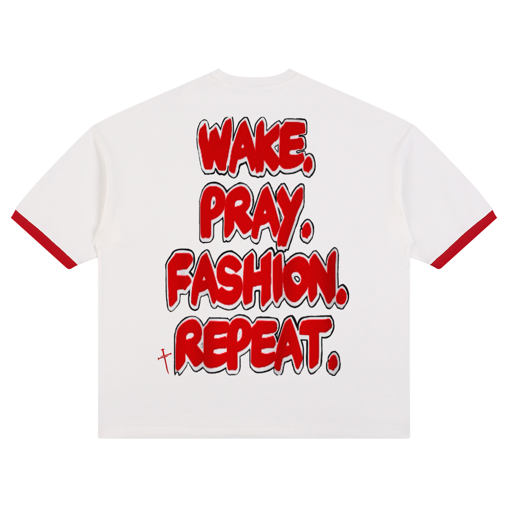 WPFR Unisex Color Block Drop Shoulder T-Shirt