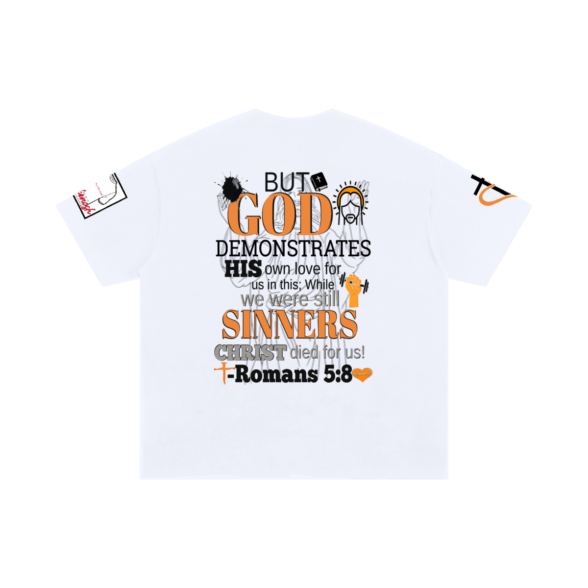 Amazon 2 Unisex Oversized Cotton T-Shirt