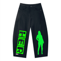 HER Men's Barrel Leg Pants