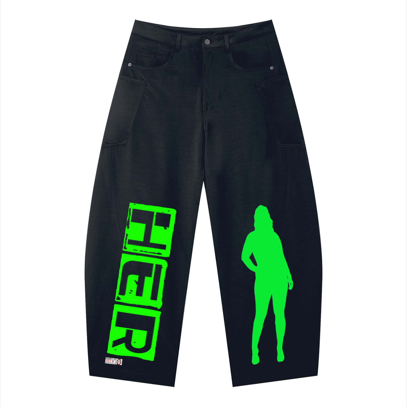 HER Men's Barrel Leg Pants