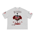 Jesus Heals Classic Loose Boxy Tee