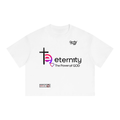 Eternity Unisex Boxy Drop Shoulder Crop T-Shirt
