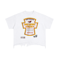 Holy Spirit Filled Vintage Wash Boxy Distressed Hem T-Shirt