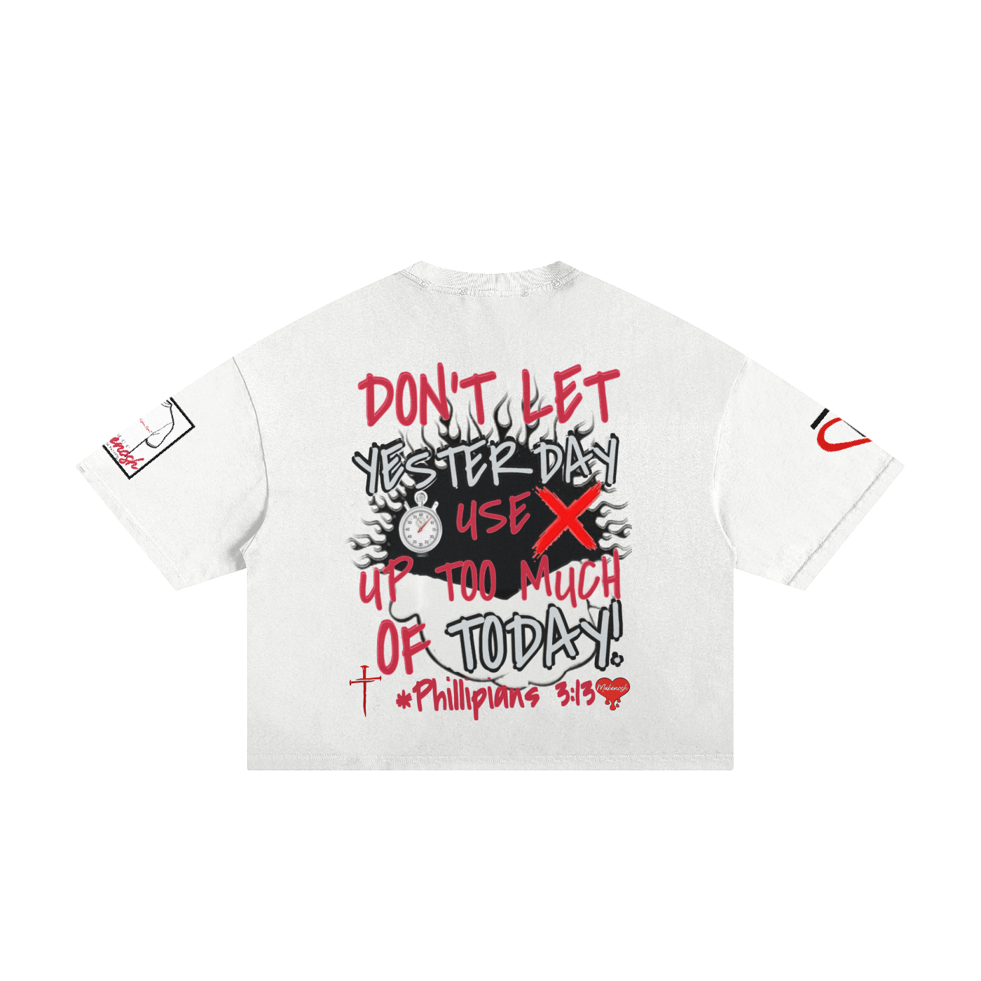 Eat Yesterday Classic Frayed Boxy Tee